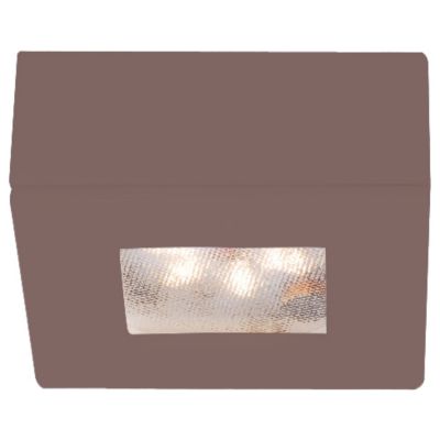 WAC Lighting LEDme Square Button Light - Color: Bronze - HR-LED87S-CB