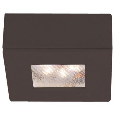 WAC Lighting LEDme Square Button Light - Color: Bronze - HR-LED87S-DB