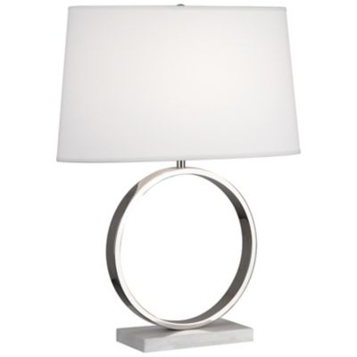 Robert Abbey Logan Table Lamp - Color: Silver - Size: 1 light - 2791