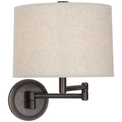 Robert Abbey Sofia Swingarm Wall Sconce - Color: Bronze - Z2824