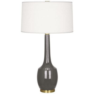 Robert Abbey Delilah Table Lamp - Color: Grey - Size: 1 light - CR701