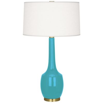 Robert Abbey Delilah Table Lamp - Color: Blue - Size: 1 light - EB701