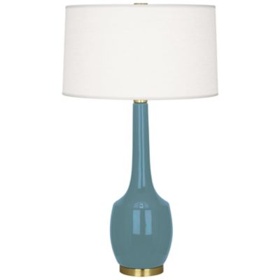 Robert Abbey Delilah Table Lamp - Color: Blue - Size: 1 light - OB701