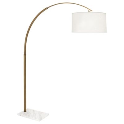 Robert Abbey Archer Floor Lamp - Color: Gold - Size: Large - 2286