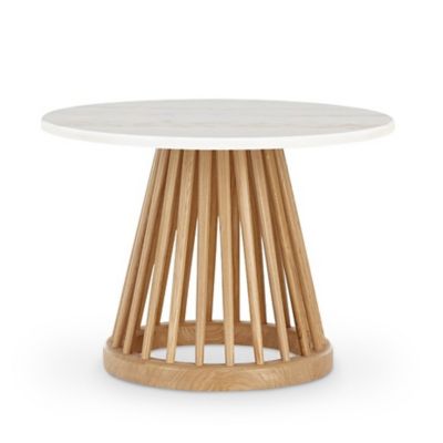 Tom Dixon Fan Table - Color: White - Size: Small - FAB02MT01W