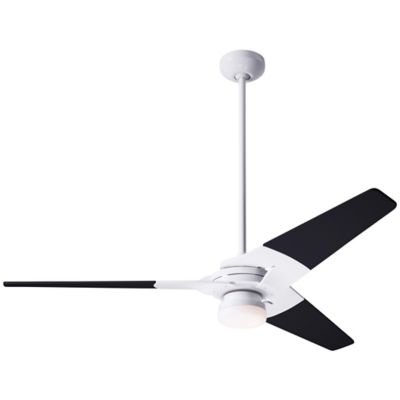 Modern Fan Company Torsion Ceiling Fan - Color: Matte - Blade Color: Black 