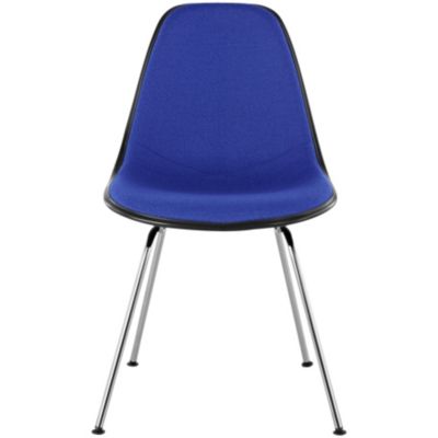 Herman Miller Eames Upholstered Molded Plastic Side Chair - 4 Leg Base - DSX.UBKZABK14A44E8 - Herman Miller Authorized Retailer