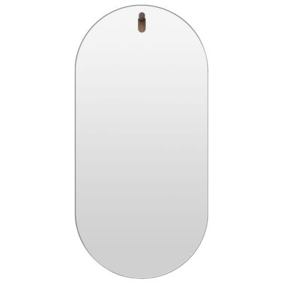Blu Dot Hang 1 Capsule Mirror - Color: Silver - MR1-HGCPSL-XX