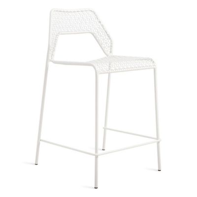 R442189 Blu Dot Hot Mesh Stool - Color: White - Size: Coun sku R442189