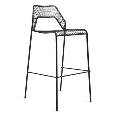 Blu Dot Hot Mesh Stool in Black, Size: Bar