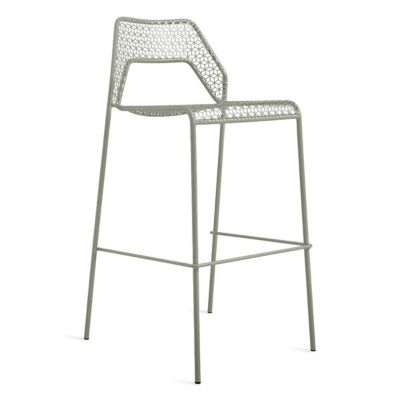 Blu Dot Hot Mesh Stool in Green, Size: Bar