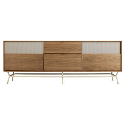 BDT543823 Blu Dot Dang 2 Door/2 Drawer Console - Color: Brow sku BDT543823