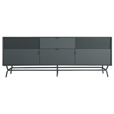 BDT721574 Blu Dot Dang 2 Door/2 Drawer Console - Color: Blue sku BDT721574