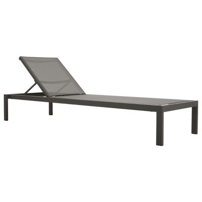 BDT742009 Blu Dot Skiff Outdoor Sun Lounger - Color: Black - sku BDT742009