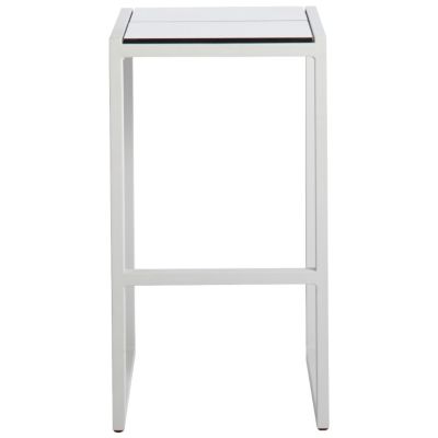 R442279 Blu Dot Skiff Outdoor Barstool - Color: White - SK sku R442279