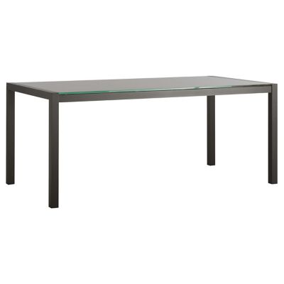 BDT742012 Blu Dot Skiff Rectangle Outdoor Table - Color: Gre sku BDT742012