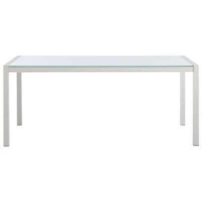 R442283 Blu Dot Skiff Rectangle Outdoor Table - Color: Whi sku R442283