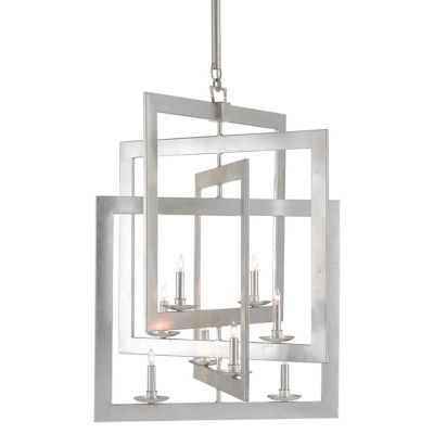 Currey & Company Middleton Chandelier - Color: Silver - Size: Medium - 9000