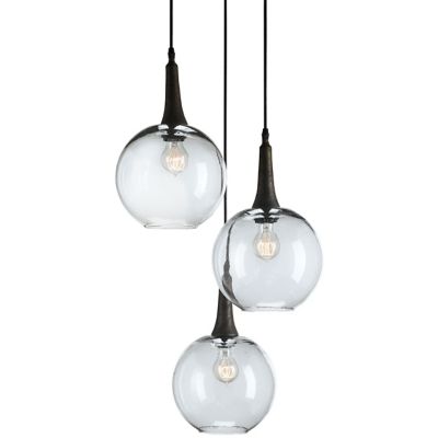 R367669 Currey & Company Beckett Trio Pendant Light - Colo sku R367669