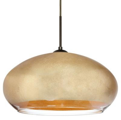 Besa Lighting Brio 14 Pendant Light - Color: Metallics - Size: 1 light - 1J