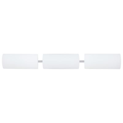 Besa Lighting Darci Vanity Light - Color: White - Size: 3 light - 3WM-27240