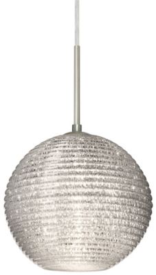 Besa Lighting Kristall 8 Pendant Light - Color: Metallics - Size: 1 light -