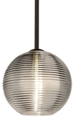 Besa Lighting Kristall 8 Pendant Light - Color: Grey - Size: 1 light - 1KX-