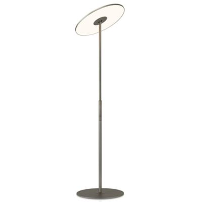 Pablo Lighting Circa LED Floor Lamp - Color: Grey - Size: 1 light - CIRC FLR GPT