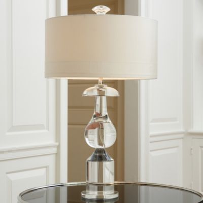 Classic Bulb Crystal Table Lamp