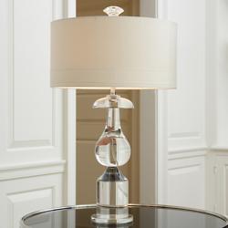 Classic Bulb Crystal Table Lamp