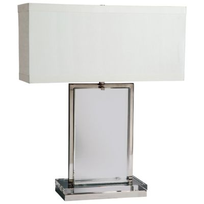 Crystal Slab Table Lamp