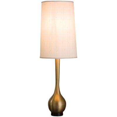 Global Views Bulb Vase Table Lamp - Color: Brass - Size: 1 light - 9.90862