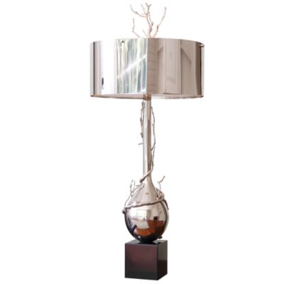 R370151 Global Views Twig Bulb Table Lamp - Color: Nickel  sku R370151