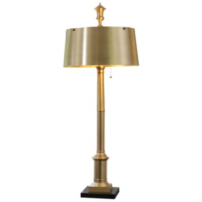 R370180 Global Views Library Table Lamp - Color: Brass - S sku R370180