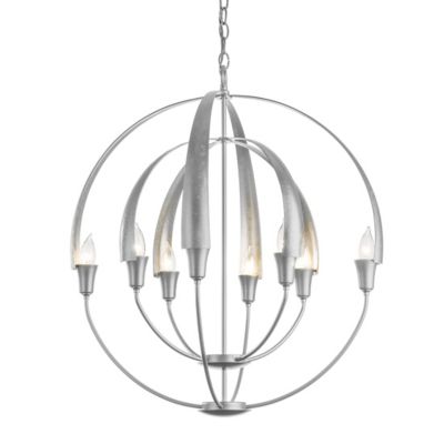 Hubbardton Forge Double Cirque Chandelier - Color: Polished - Size: 8 - 104