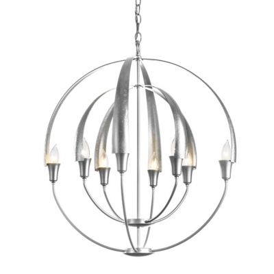 Hubbardton Forge Double Cirque Chandelier - Color: Polished - Size: 8 - 104