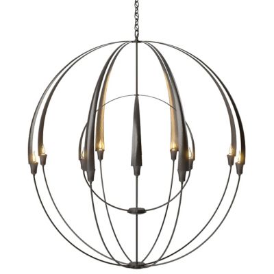 Hubbardton Forge Double Cirque Chandelier - Color: Oil Rubbed - Size: 12 - 