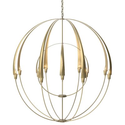 Hubbardton Forge Double Cirque Chandelier - Color: Polished - Size: 12 - 19