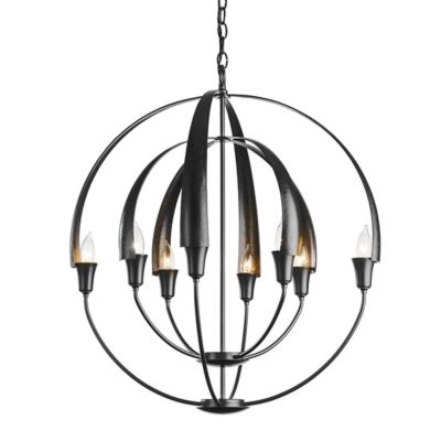 Hubbardton Forge Double Cirque Chandelier - Color: Oil Rubbed - Size: 8 - 1