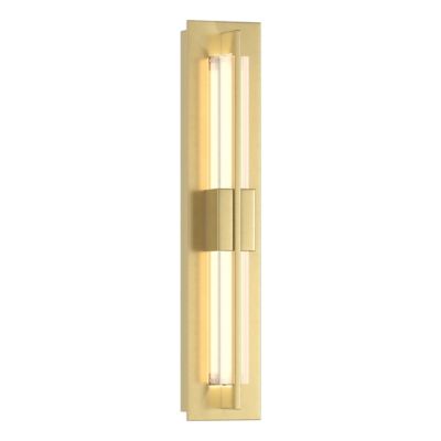 Hubbardton Forge Double Axis LED Wall Sconce - Color: Polished - Size: 1 li