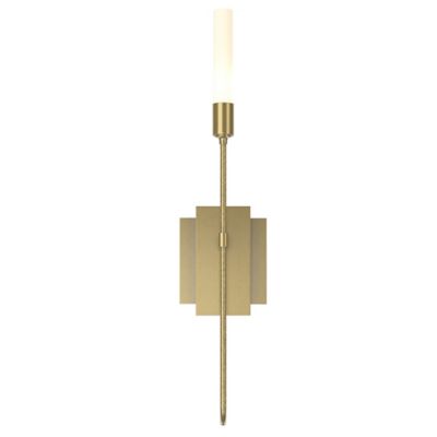 Hubbardton Forge Lisse Wall Sconce - Color: Brass - Size: 1 light - 203050-