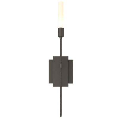 Hubbardton Forge Lisse Wall Sconce - Color: Bronze - Size: 1 light - 203050