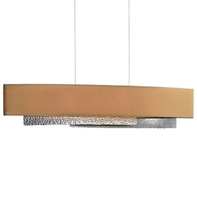 Hubbardton Forge Oceanus Linear Chandelier - Color: Cream - Size: 4 light -