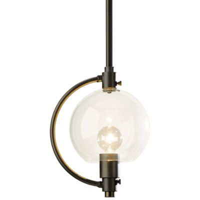 Hubbardton Forge Pluto Mini Pendant Light - Color: Matte - Size: 1 light - 