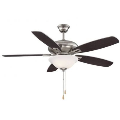 Savoy House Mystique Ceiling Fan - Color: White - Blade Color: Chestnut/Sil