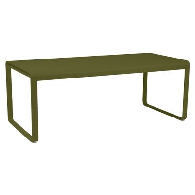 Fermob Bellevie Table - Color: Green - Size: 77x35 - 8420D3