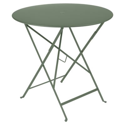 Fermob Bistro Round Folding Table - Color: Green - Size: 30 - 023382