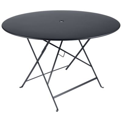 FRM1964614 Fermob Bistro Round Folding Table - Color: Black - sku FRM1964614