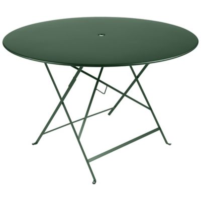 FRM1964616 Fermob Bistro Round Folding Table - Color: Green - sku FRM1964616