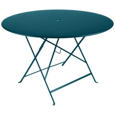 FRM1964619 Fermob Bistro Round Folding Table - Color: Blue -  sku FRM1964619